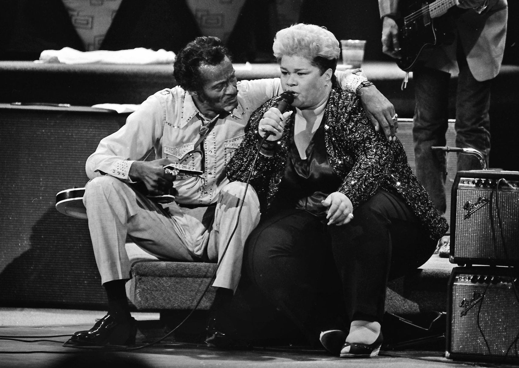 Chuck Berry's 60th birthday was a star-studded event